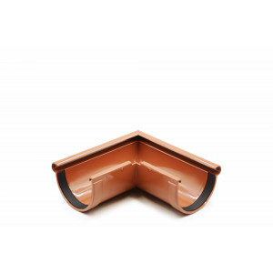 Кут ринви 90° ЗОВНІШНІЙ Rainway 130 мм